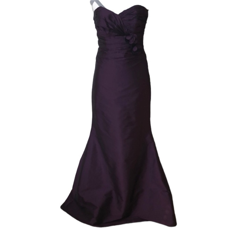 Alvina Valenta taffeta  bridesmaid evening gown - Picture 2 of 7